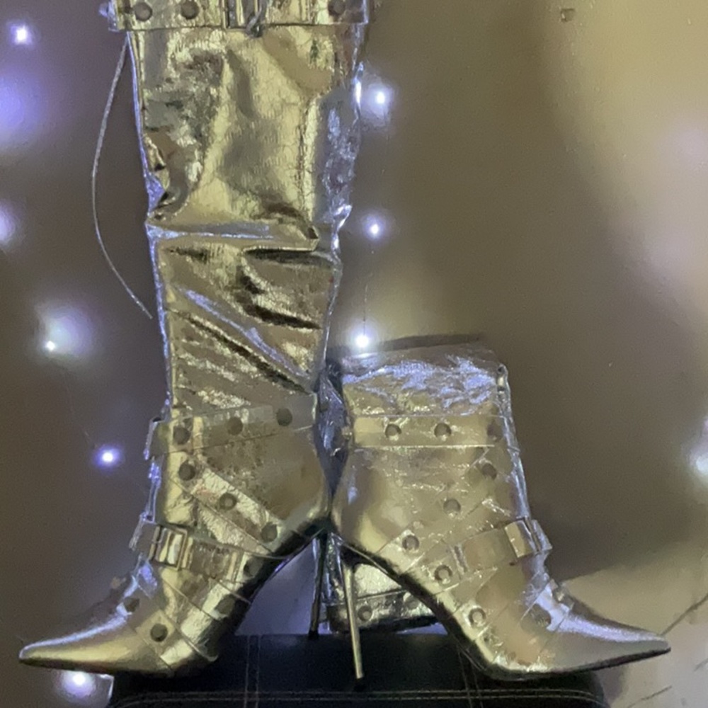 Silver Steve Madden